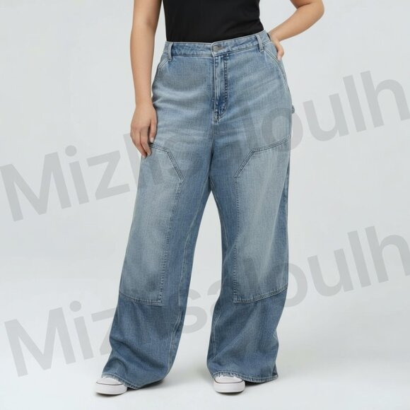 Good American Denim - Good American Good Standard Ease Carpenter Jeans – Size 18 / 2X – NWT